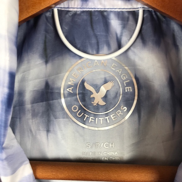 American Eagle hoodie windbreaker jacket - Picture 7 of 8
